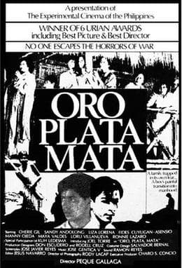 Oro Plata Mata (Restored) poster
