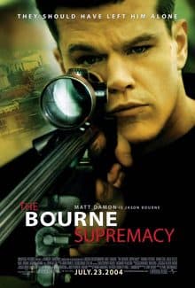 The Bourne Supremacy poster