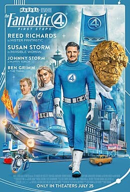 The Fantastic Four: First Steps poster