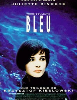 Three Colors: Blue poster
